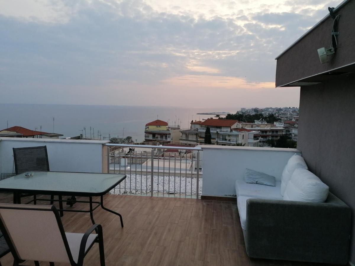Nea Kallikrateia Crystal Blue Apartments מראה חיצוני תמונה
