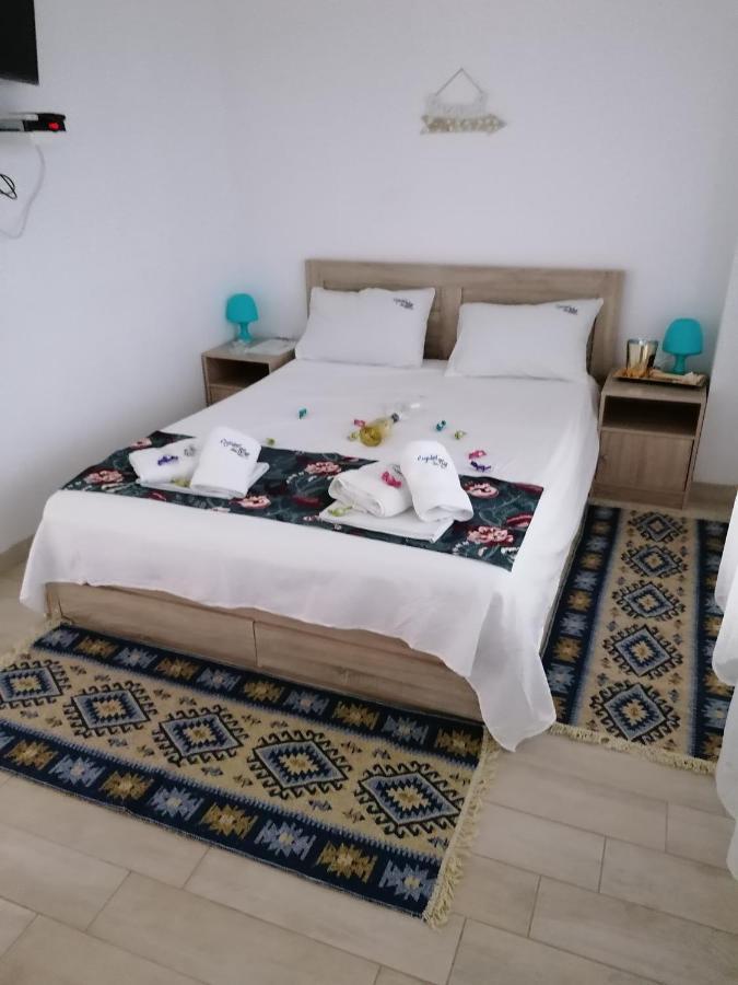 Nea Kallikrateia Crystal Blue Apartments מראה חיצוני תמונה