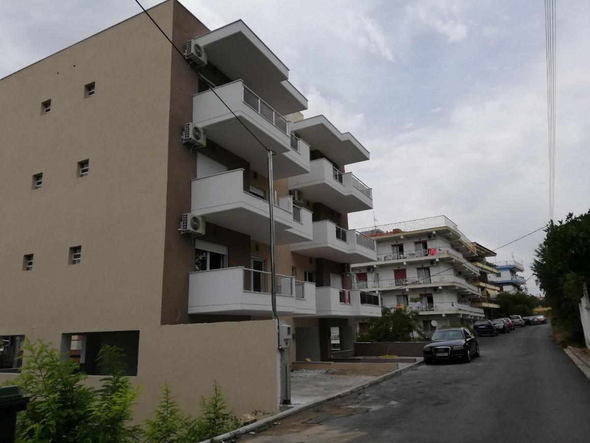 Nea Kallikrateia Crystal Blue Apartments מראה חיצוני תמונה